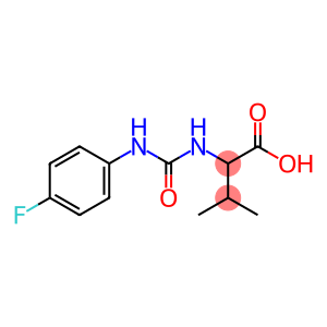 2-({[(4-fluorophenyl)amino]carbonyl}amino)-3-methylbutanoic acid