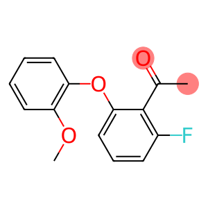 1-[2-fluoro-6-(2-methoxyphenoxy)phenyl]ethan-1-one
