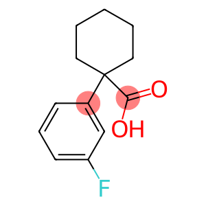 1-(3-fluorophenyl)cyclohexane-1-carboxylic acid