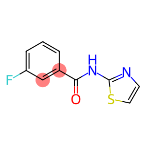 3-fluoro-N-(1,3-thiazol-2-yl)benzamide