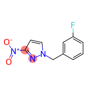 1-(3-fluorobenzyl)-3-nitro-1H-pyrazole