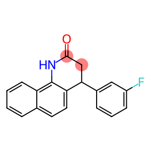 4-(3-fluorophenyl)-3,4-dihydrobenzo[h]quinolin-2(1H)-one