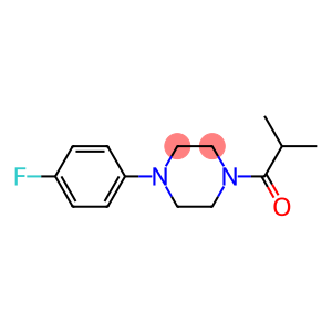 1-(4-fluorophenyl)-4-isobutyrylpiperazine