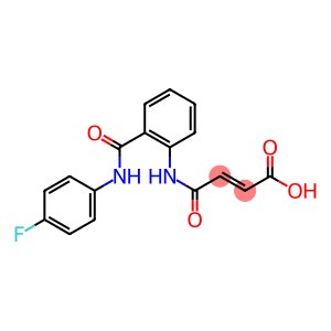 4-{2-[(4-fluoroanilino)carbonyl]anilino}-4-oxo-2-butenoic acid