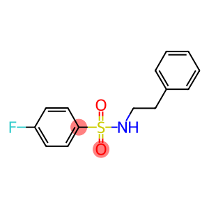 4-fluoro-N-(2-phenylethyl)benzenesulfonamide