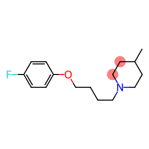 1-[4-(4-fluorophenoxy)butyl]-4-methylpiperidine