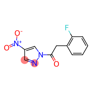 1-[(2-fluorophenyl)acetyl]-4-nitro-1H-pyrazole