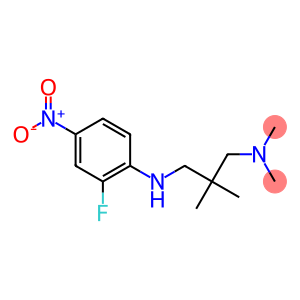 (2-{[(2-fluoro-4-nitrophenyl)amino]methyl}-2-methylpropyl)dimethylamine