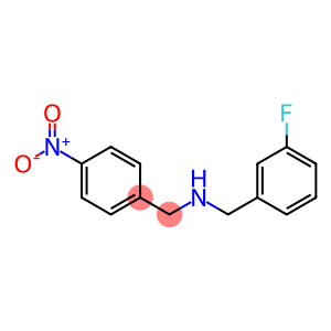 [(3-fluorophenyl)methyl][(4-nitrophenyl)methyl]amine