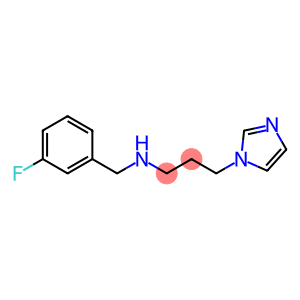 [(3-fluorophenyl)methyl][3-(1H-imidazol-1-yl)propyl]amine