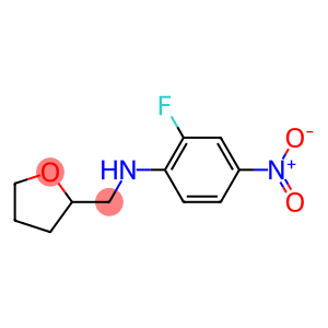 (2-FLUORO-4-NITRO-PHENYL)-(TETRAHYDRO-FURAN-2-YL-METHYL)-AMINE