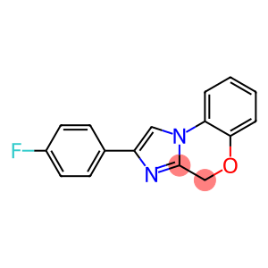 2-(4-FLUOROPHENYL)-4H-5-OXA-3,9B-DIAZACYCLOPENTA-[A]NAPHTHALENE