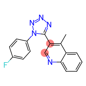 3-[1-(4-fluorophenyl)-1H-1,2,3,4-tetraazol-5-yl]-4-methylquinoline