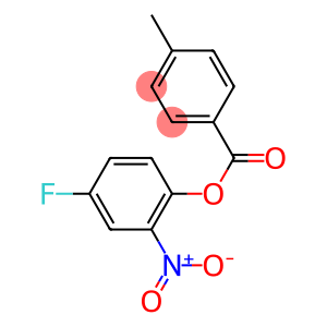 4-fluoro-2-nitrophenyl 4-methylbenzenecarboxylate