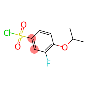 3-Fluoro-4-isopropoxybenzenesulfonyl chloride