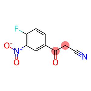 3-(4-fluoro-3-nitrophenyl)-3-oxopropanenitrile