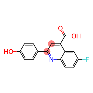 6-FLUORO-2-(4-HYDROXYPHENYL)QUINOLINE-4-CARBOXYLIC ACID