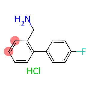 1-(4'-Fluorobiphenyl-2-yl)methylamine hydrochloride