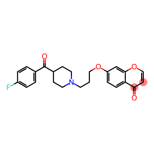 7-(3-(4-(4-fluorobenzoyl)-1-piperidinyl)propoxy)chromen-4-one