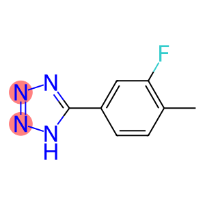 5-(3-fluoro-4-methylphenyl)-1H-1,2,3,4-tetrazole