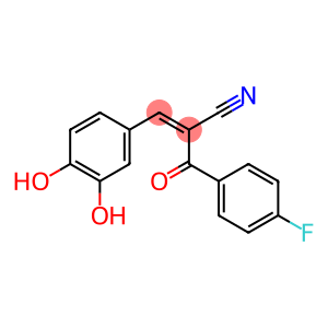 2-(4-Fluorobenzoyl)-3-(3,4-dihydroxyphenyl)acrylonitrile