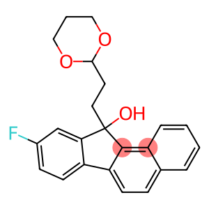 9-Fluoro-11-[2-(1,3-dioxan-2-yl)ethyl]-11H-benzo[a]fluoren-11-ol