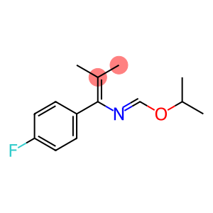 1-(4-Fluorophenyl)-1-[(isopropyloxy)methyleneamino]-2-methyl-1-propene