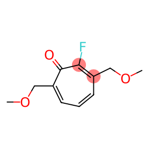 2-Fluoro-3,7-bis(methoxymethyl)cyclohepta-2,4,6-trien-1-one