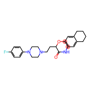 2-[2-[4-(4-Fluorophenyl)piperazin-1-yl]ethyl]-6,7,8,9-tetrahydro-2H-naphth[2,3-b][1,4]oxazin-3(4H)-one