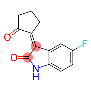 5-Fluoro-2,3-dihydro-3-(2-oxocyclopentylidene)-1H-indol-2-one