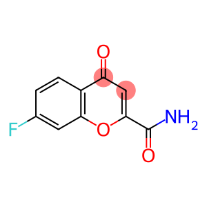 7-Fluoro-4-oxo-4H-1-benzopyran-2-carboxamide