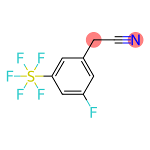 3-Fluoro-5-(pentafluorothio)phenylacetonitrile, 97%