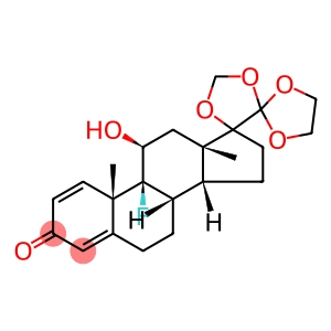 9-Fluoro-11β-hydroxy-17,20:20,21-bis(Methylenedioxy)-pregna-1,4-dien-3-one-d3