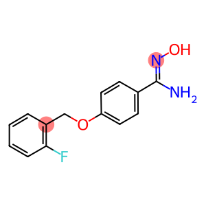 4-[(2-Fluorobenzyl)oxy]-N'-hydroxybenzenecarboximidamide, 4-[(2-Fluorobenzyl)oxy]-N'-hydroxybenzamidine