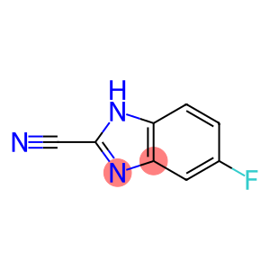 5-fluoro-1H-benzimidazole-2-carbonitrile