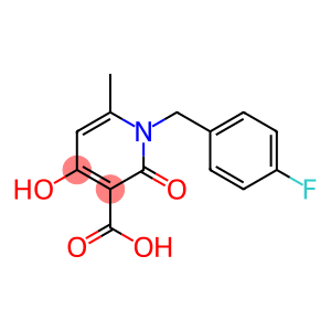 1-(4-fluorobenzyl)-4-hydroxy-6-methyl-2-oxo-1,2-dihydropyridine-3-carboxylic acid