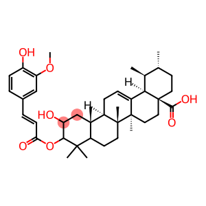 3-feruloyloxy-2-hydroxyurs-12-en-28-oic acid