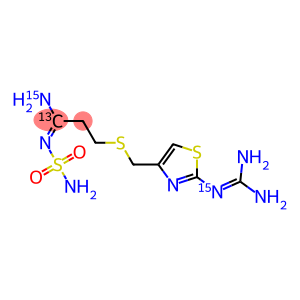 Famotidine-15N2-13C