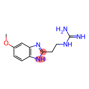 2-GUANIDINYLETHYL-5(6)-METHOXY-BENZIMIDAZOLE