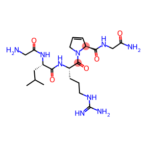 GLY-LEU-ARG-DEHYDRO-PRO-GLY-NH2