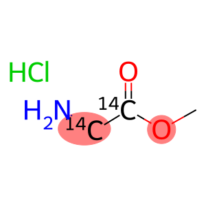 GLYCINE METHYL ESTER HYDROCHLORIDE, [1,2-14C]