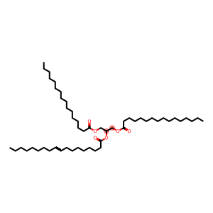 Glycerol 1,3-dipalmitate 2-[(E)-9-octadecenoate]