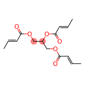 Triscrotonic acid 1,2,3-propanetriyl ester