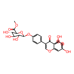 Genistein 4'-β-D-Glucuronide Methyl Ester