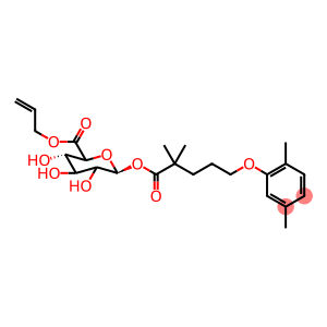 Gemfibrozil 1-O--D-Glucuronide Allyl Ester