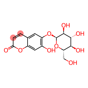 7-HYDROXY-6-((2S,3S,4R,5R,6S)-3,4,5-TRIHYDROXY-6-HYDROXYMETHYL-TETRAHYDRO-PYRAN-2-YLOXY)-CHROMEN-2-ONE