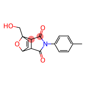 1-(hydroxymethyl)-4-(4-methylphenyl)-10-oxa-4-azatricyclo[5.2.1.0~2,6~]dec-8-ene-3,5-dione