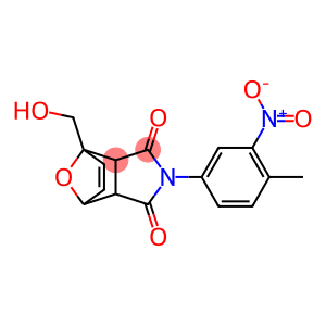 1-(hydroxymethyl)-4-{3-nitro-4-methylphenyl}-10-oxa-4-azatricyclo[5.2.1.0~2,6~]dec-8-ene-3,5-dione