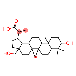 2-[9-hydroxy-3a-(hydroxymethyl)-5a,5b,8,8,11a-pentamethylicosahydro-1H-cyclopenta[a]chrysen-1-yl]propanoic acid