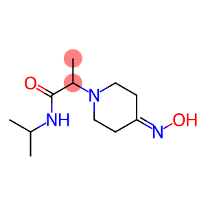 2-[4-(hydroxyimino)piperidin-1-yl]-N-(propan-2-yl)propanamide